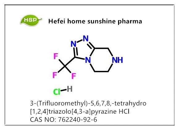 3- (Trifluoromethyl) -5,6,7,8, -tetrahydro [1,2,4] triazolo [4,3-a] pirazin HCl CAS 762240-92-6