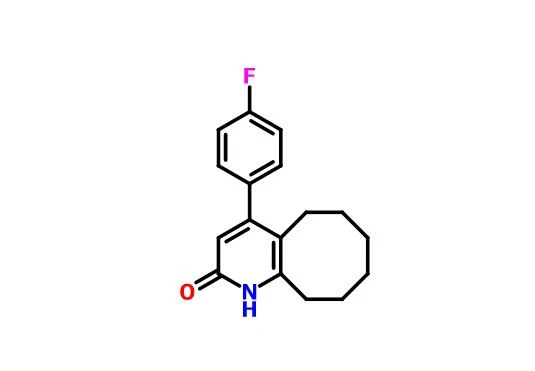 4-(4-Fluorophenyl)-5,6,7,8,9,10-hexahydrocycloocta[b]pyridin-2(1H)-one CAS 132812-72-7