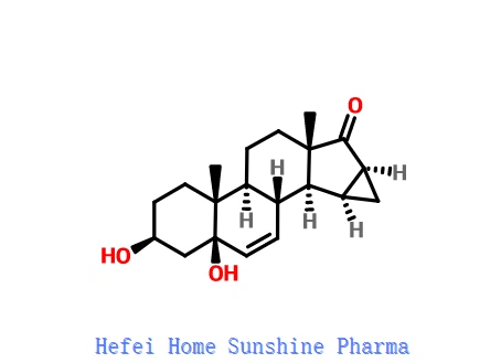 (3b,5b,15a,16a)-15,16-Dihydro-3,5-dihydroxy-3'H-cycloprop[15,16]androsta-6,15-dien-17-one CAS 82543-15-5
