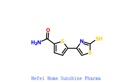 5-(2-sulfanilidena-3H-1,3-tiazol-4-il)tiofena-2-karboksamida CAS 52560-89-1