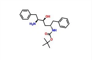 [(1S,3S,4S)-4-Amino-3-hydroxy-5-phenyl-1-(phenylmethyl)pentyl]-carbamicacid 1,1-dimethylethyl Ester CAS 144163-85-9